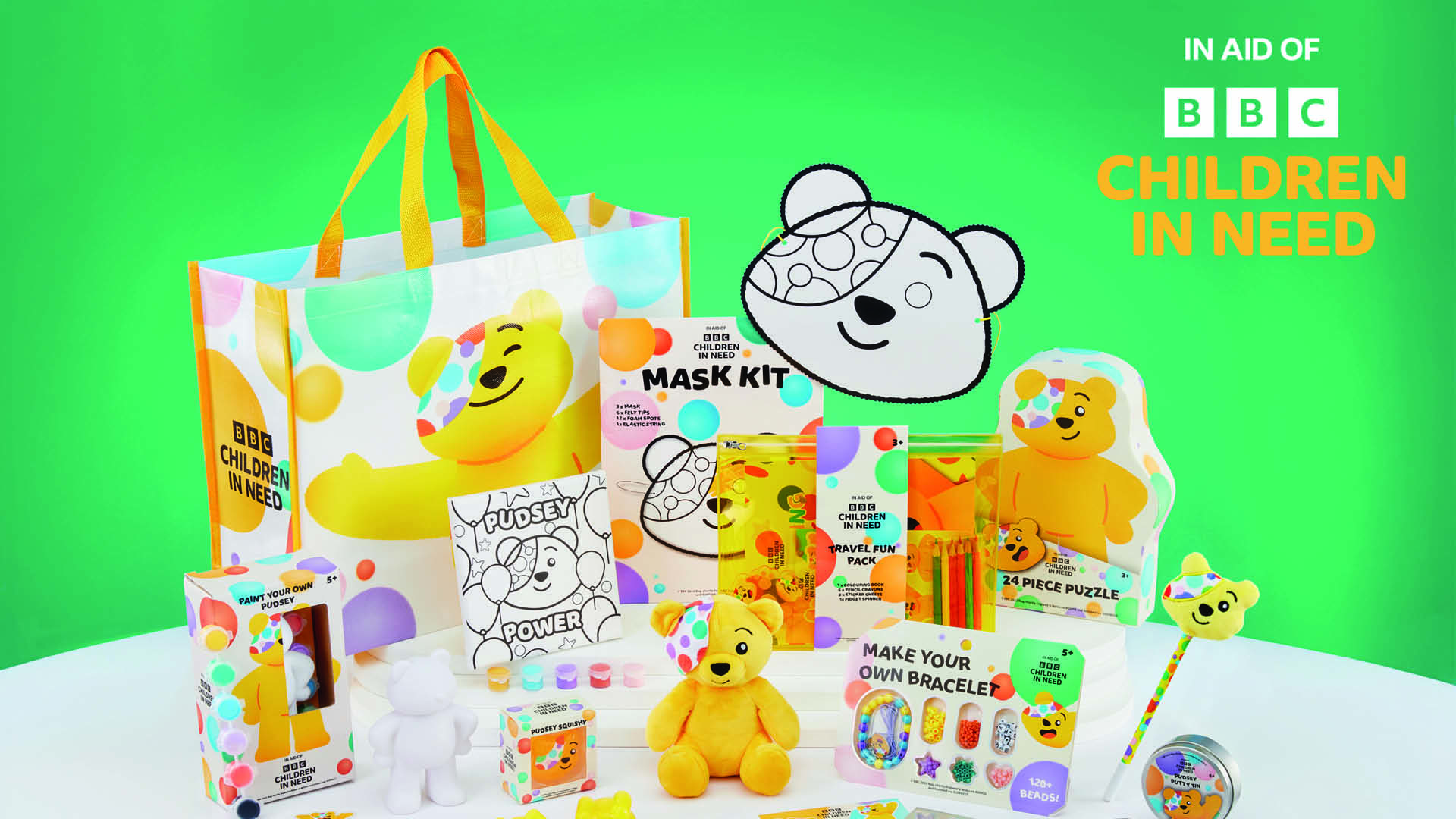 Hunter Price Partners with BBC Children in Need and The Works