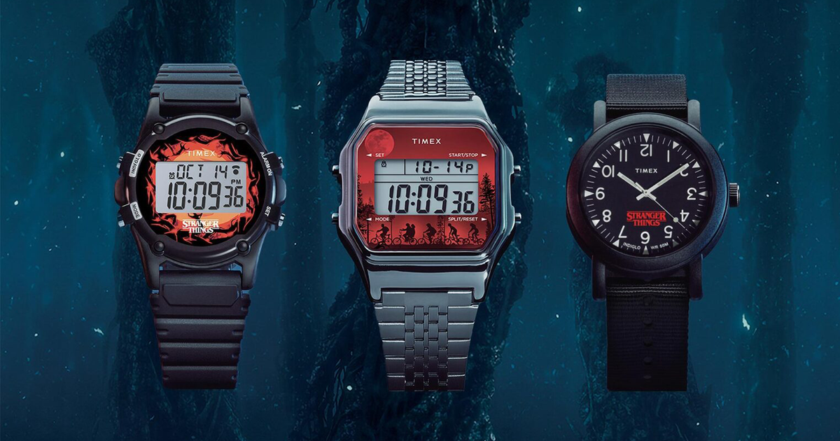 Timex Releases Timex x 'Stranger Things' Collection | License Global Timex Releases Timex x 'Stranger Things' Collection | License Global