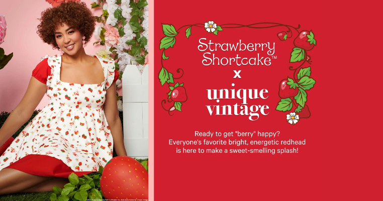Strawberry Shortcake Dresses Up with Unique Vintage License Global
