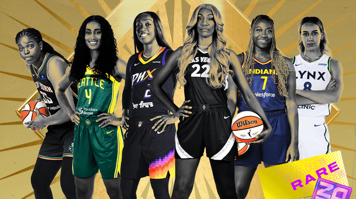 Dapper Top Shot Product with WNBA AllStars Jonquel Jones, Skylar DigginsSmith, Kahleah Copper, A’ja Wilson, Aliyah Boston and Alanna Smith