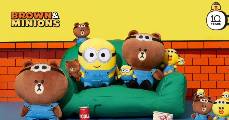 Line Friends Reveals 'Minions x Brown & Friends' Collection