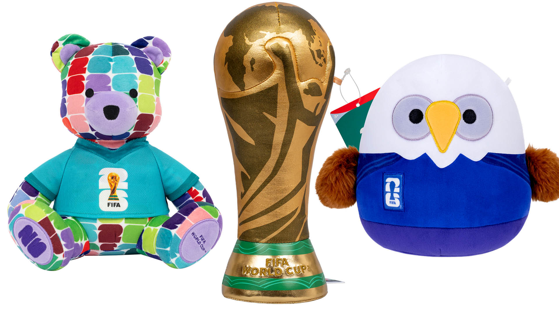 Official FIFA World Cup 2026 Plush Line Launches from Jazwares