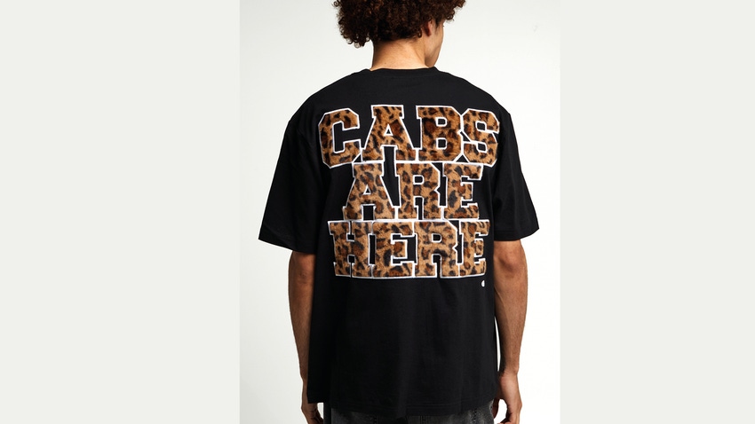 "Cabs are Here" T-shirt. 