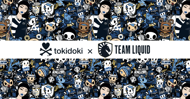 Tokidoki berkolaborasi dengan merchandise Team Liquid - https://eu-images.contentstack.com/v3/assets/blt8770191dea35bccc/blt4d34b2bd666e0611/64d3378c1a6704290308c3d4/tokidokiliquid.png?width=1280&auto=webp&quality=80&disable=upscale