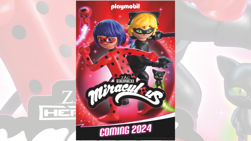 ZAG Play x Playmobil to Launch 'Miraculous' Toy Range