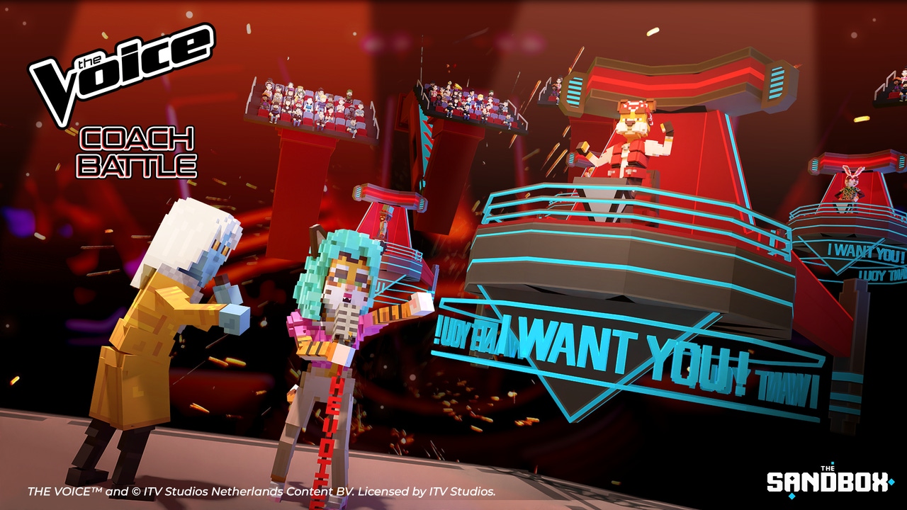 The Voice,’ The Sandbox Partner for ‘Coach Battle’ Game