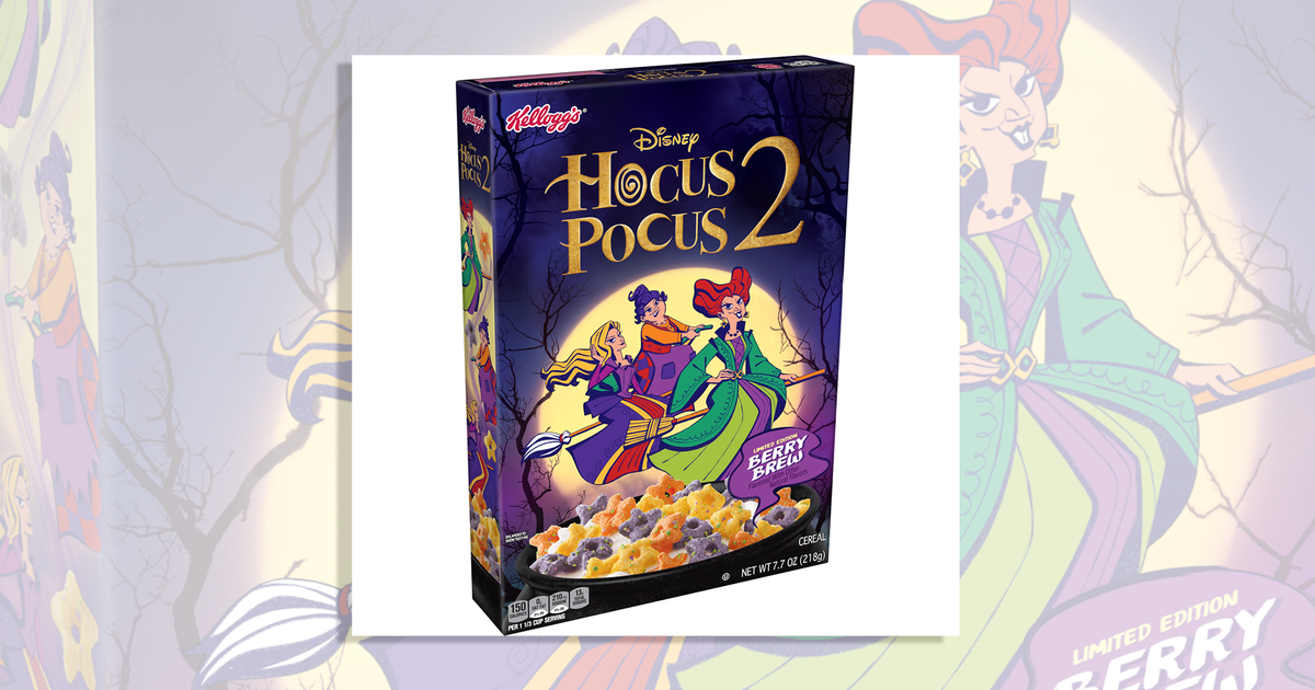 Kellogg’s, Disney Brew Up ‘Hocus Pocus 2’ Cereal License Global