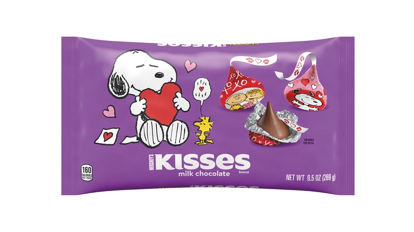 Snoopy edition of Hershey's Kisses. 