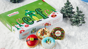 'Elf’ Holiday Doughnut Collection, Krispy Kreme 