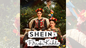 Promotional image for the Frida Kahlo SHEIN collection.