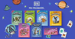 The seven Mrs. Wordsmith titles from DK publishing