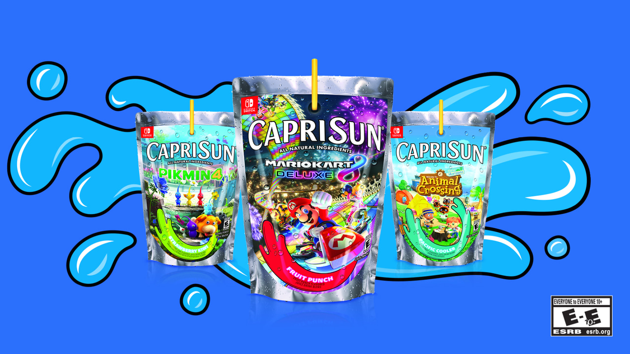 Capri Sun Building Capri Sun Teams with Nintendo