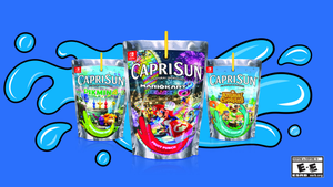 Nintendo x Capri Sun drinks range