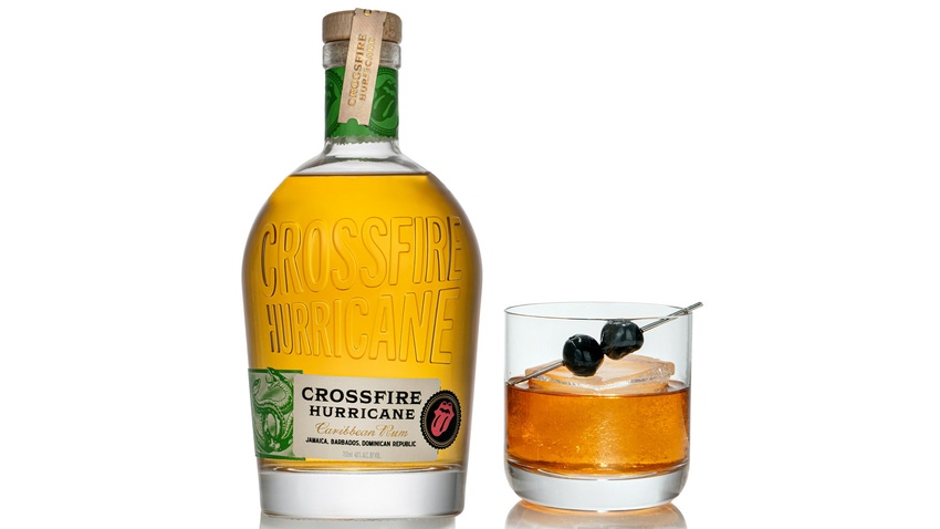The Crossfire Hurricane Rum.