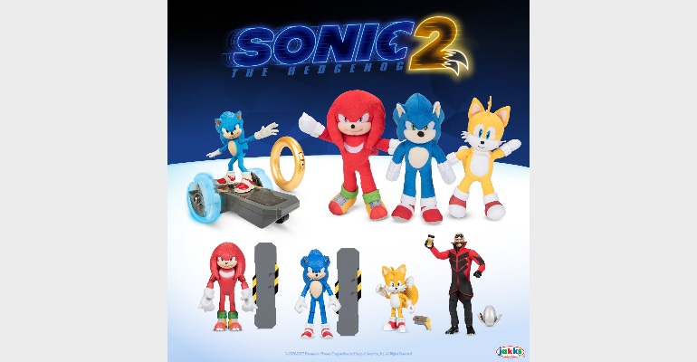 The new Sonic products from Disguise and JAKKS Pacific 