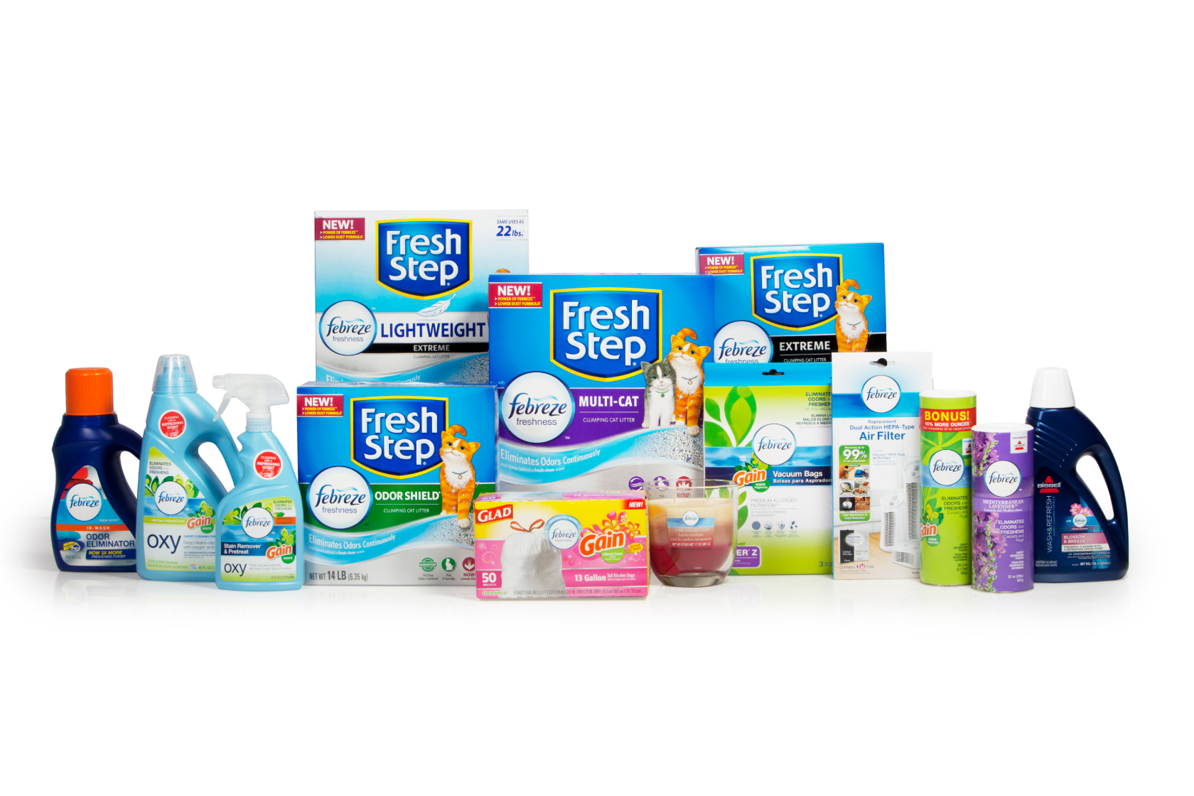 Procter & Gamble Europe household product info site