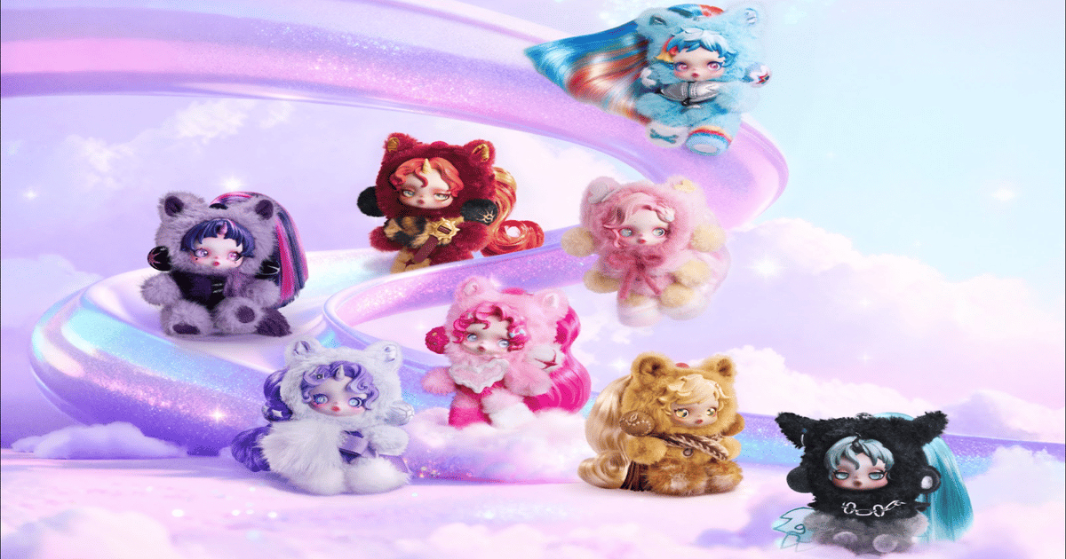 SKULLPANDA × My Little Pony ぬいぐるみペンダント ⑩ POP NOW:SKULLPANDA × My Little Pony Series Plush Doll Pendant