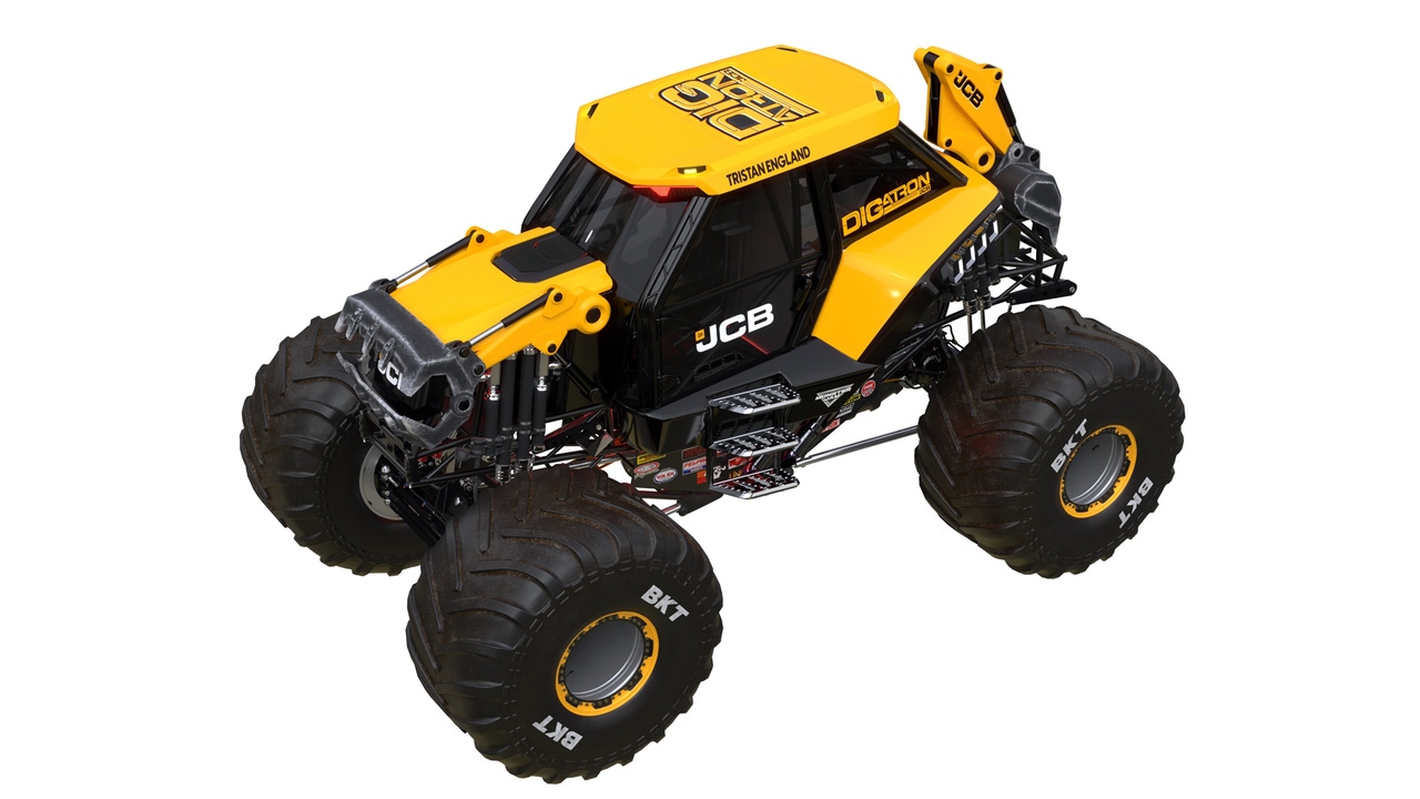 Monster Jam Announces JCB Partnership
