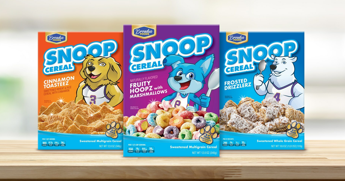 Snoop Dogg and Broadus Foods Partner on New Cereal License Global