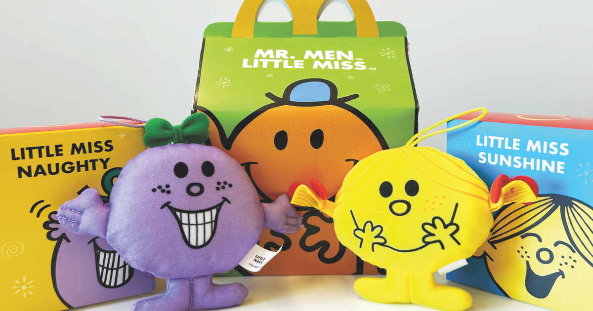 Sanrio Launches Mr. Men & Little Miss Happy Meals with McDonald's