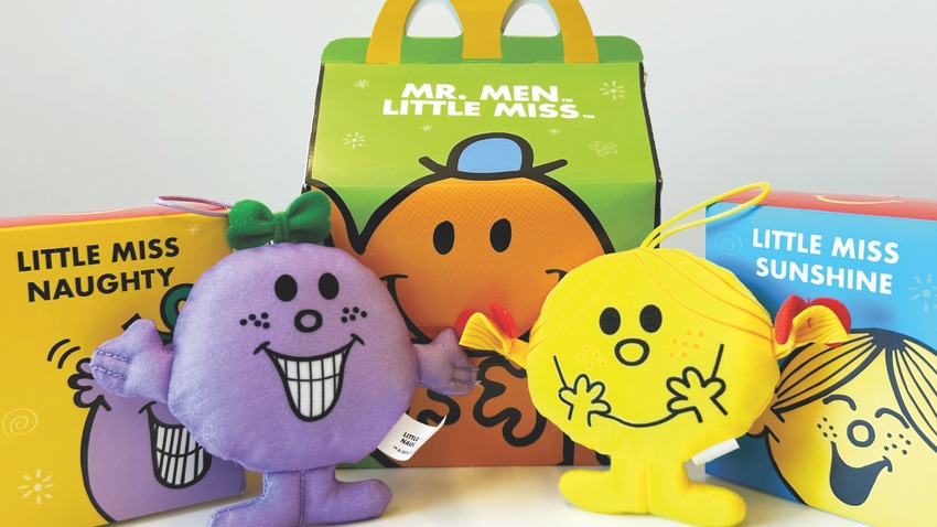 Mr Men & Little Miss Happy Meal Toys.