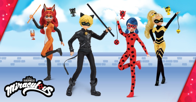Miraculous - New toys launching from Playmates Toys!
