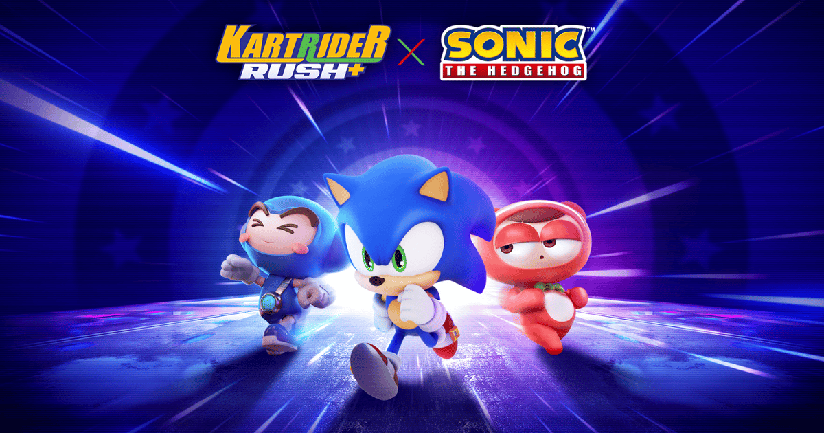 KartRider Rush+ Joins Forces with SEGA’s ‘Sonic the Hedgehog' | License ...