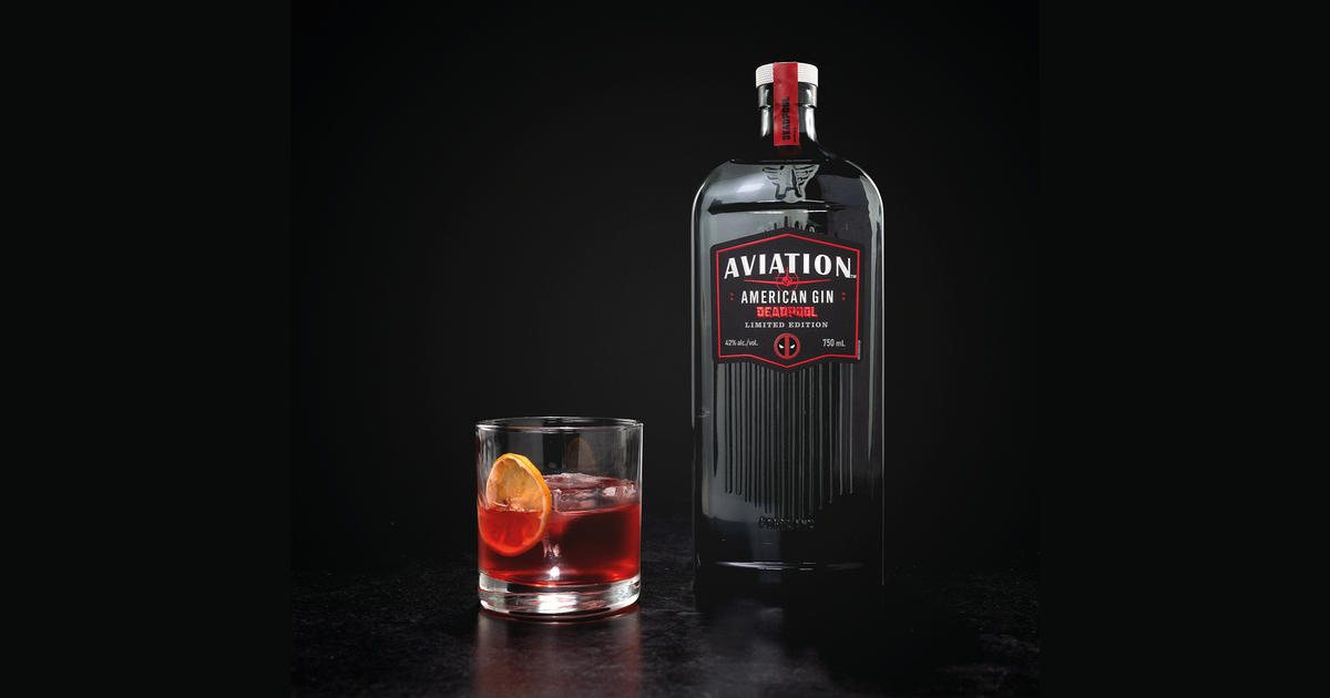 Aviation American Gin Releases Bottles Inspired by 'Deadpool ...