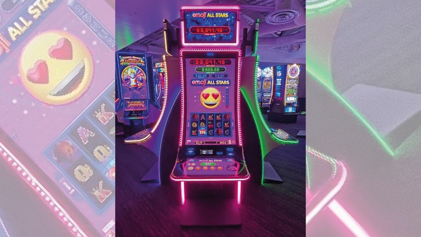 ARISTOCRAT X emoji slot machine, ARISTOCRAT, The emoji Company
