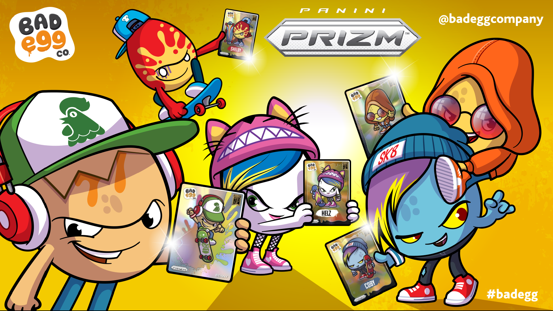 Toikido, Panini America Drop Bad Egg Co. Digital Trading Card Drop on  Panini Blockchain