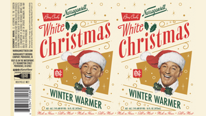 Bing Crosby White Christmas Winter Warmer ale, Narragansett Beer