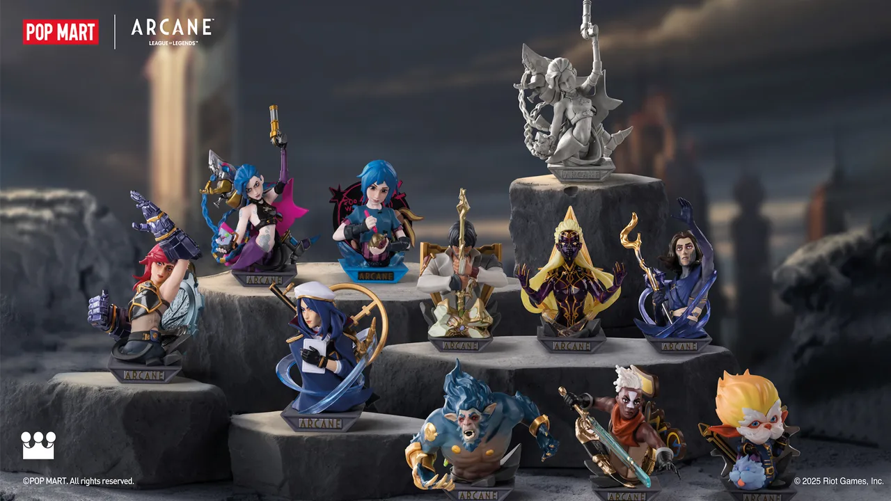Pop Mart Teams Up with Riot Games to Release ‘Arcane: League of Legends ...