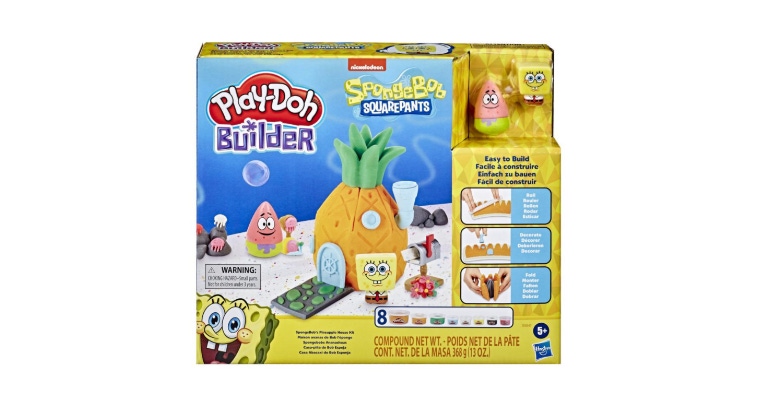 Play-Doh Build 'SpongeBob,' 'Trolls' Play-Doh Builders Lines