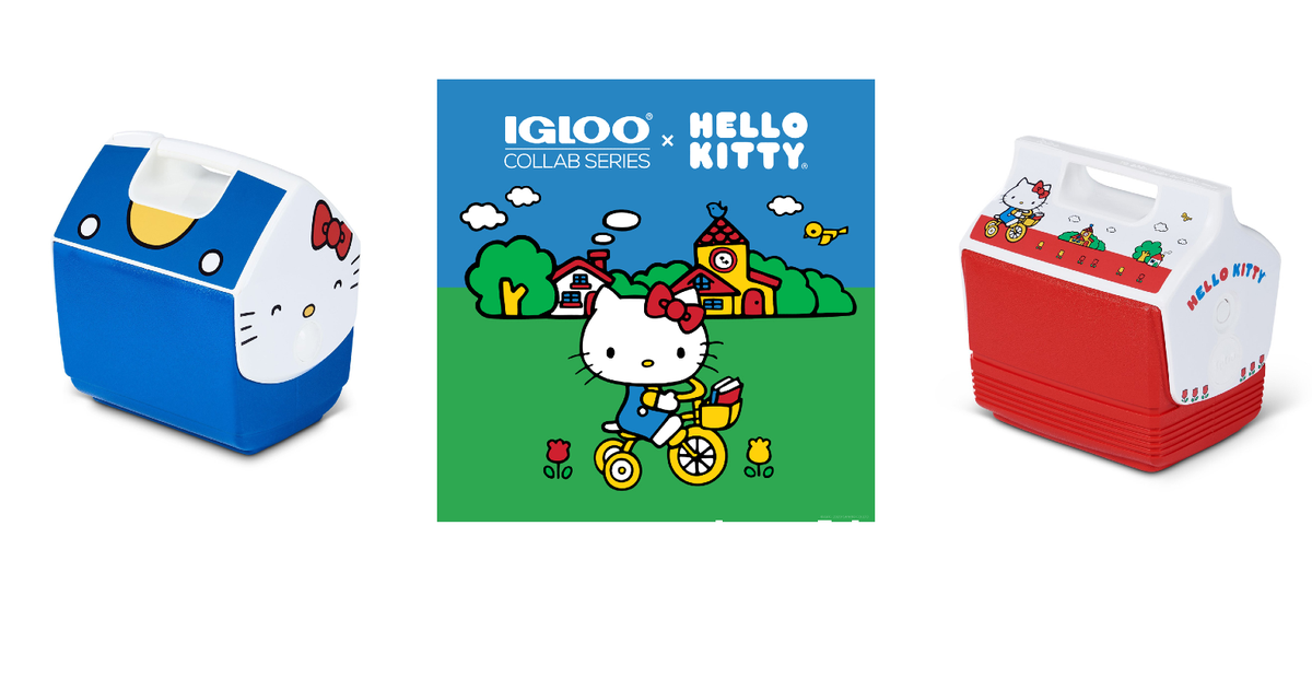 Hello Kitty Igloo Cooler sale BNWT Sanrio & Igloo Collaboration