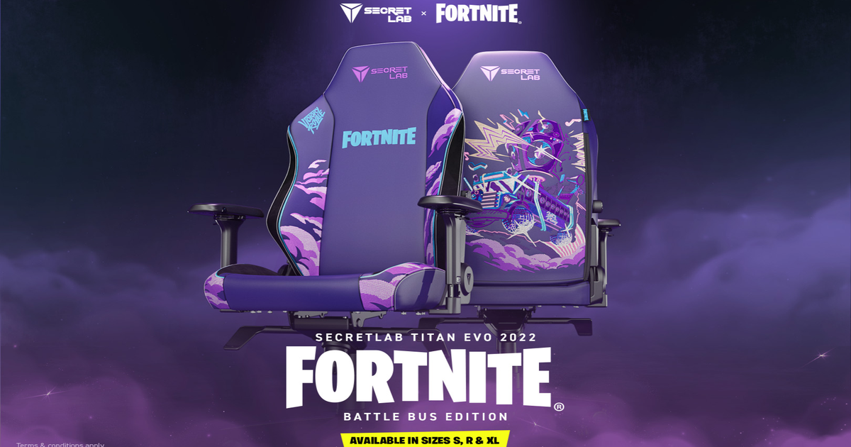 Secretlab Announces Latest Partnership with Fortnite License Global