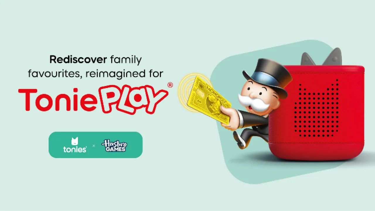 tonies x Hasbro collaboration for audio format games on Tonieplay.