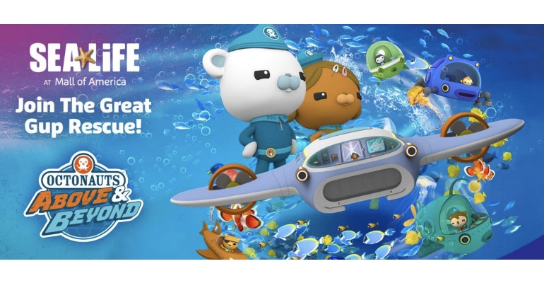 Merlin Entertainments Unveils Octonauts Experience at Sea Life Centers