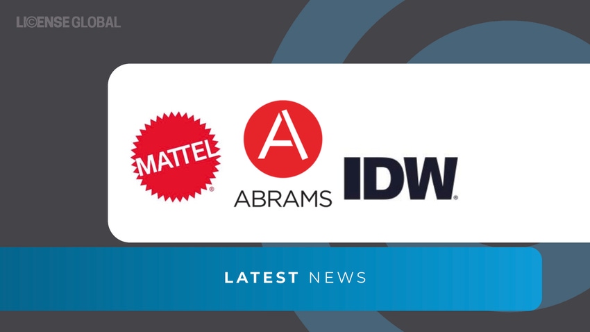 Mattel, IDW, Abrams Logos