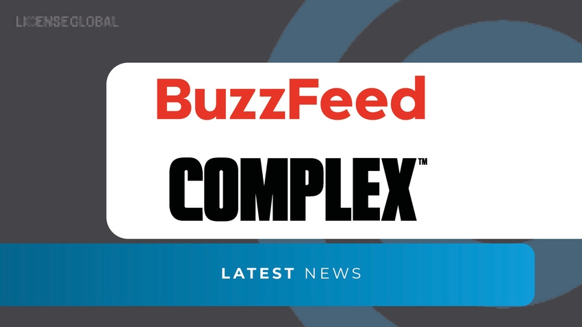 BuzzFeed and Complex logos, respectively. 