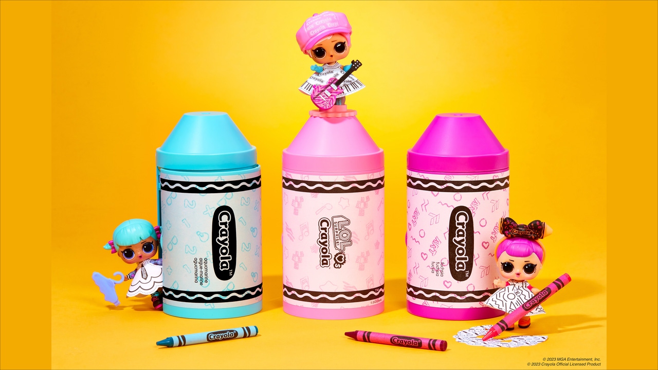 MGA Entertainment Crayola Sign Multi Year Licensing Agreement for L.O.L. Surprise License Global