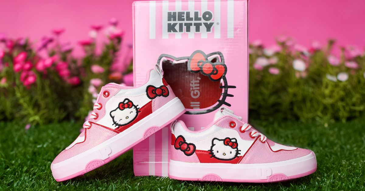 Ground Up Hello Kitty Launch Sneaker Collab for Kids Foot Locker