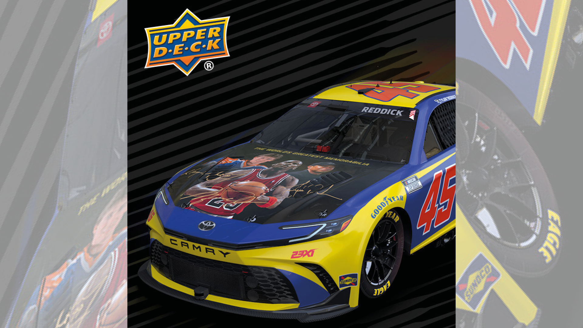 Upper Deck Inks Licensing Agreement with 23XI Racing