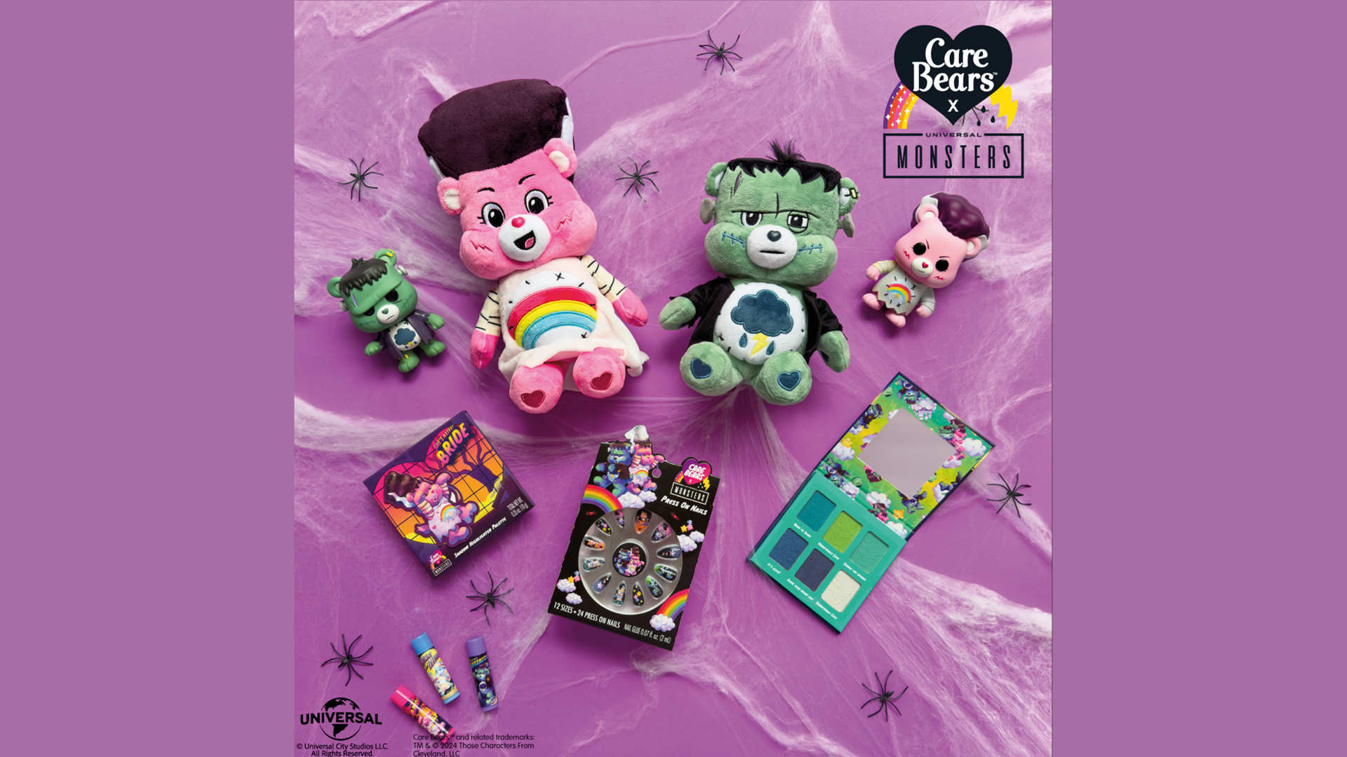 Care Bears, Universal Monsters Ink Mash-Up Collab