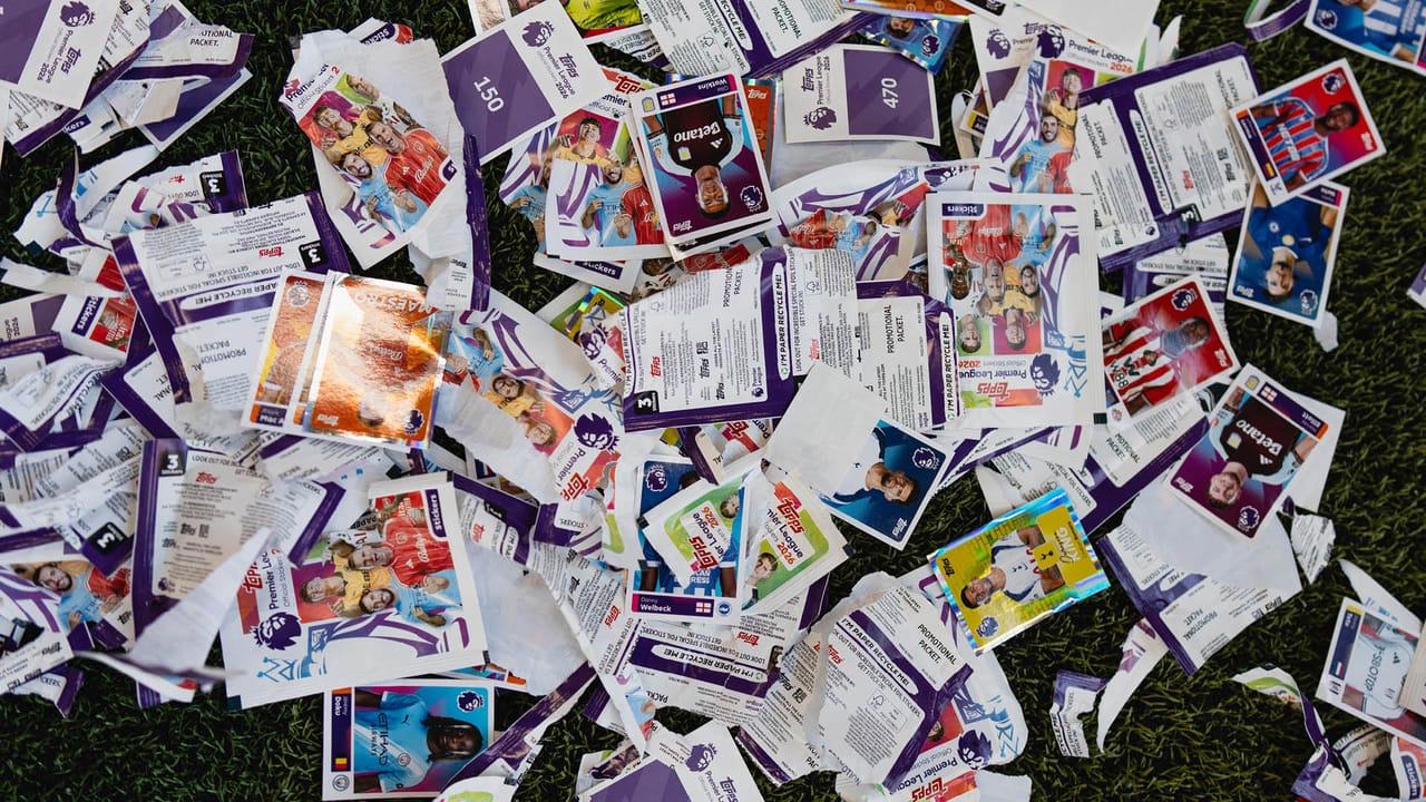 Topps Launches Premier League 2025/26 Stickers