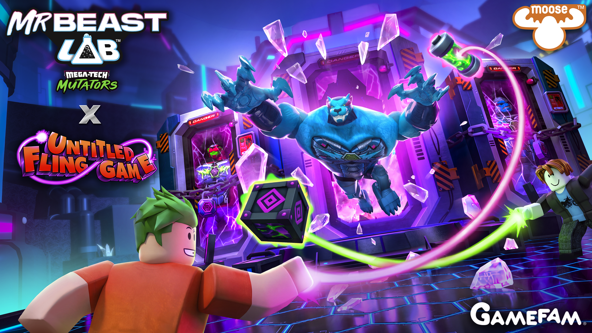 Moose Toys and Gamefam Bring MrBeast Lab to Roblox