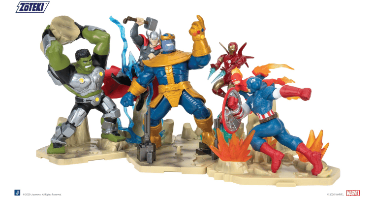 Jazwares Releases Marvel 'Avengers' Collectible Characters