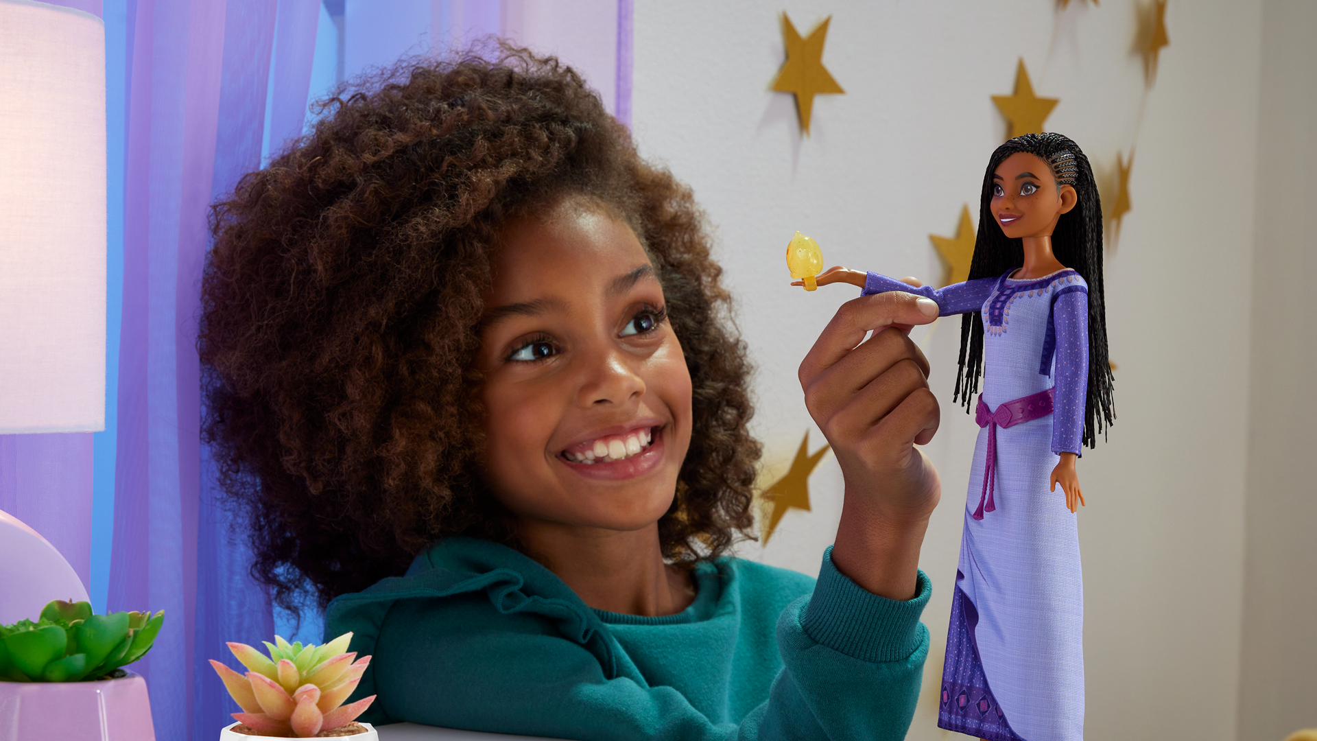 Disney Wish movie 2023 dolls from Mattel - Asha and other characters 