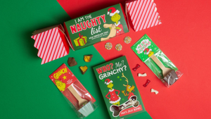 The Grinch confectionery range, Creme d’Or, Card Factory