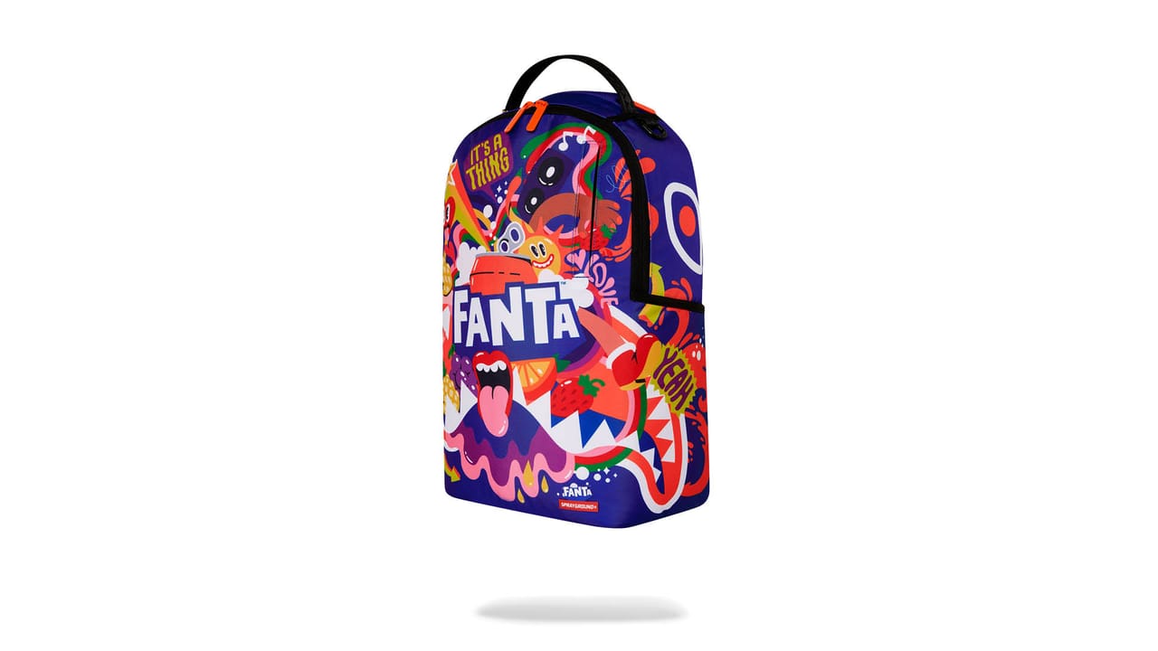 Sprayground Drop Fanta, Sprayground Drop Bag Collaboration