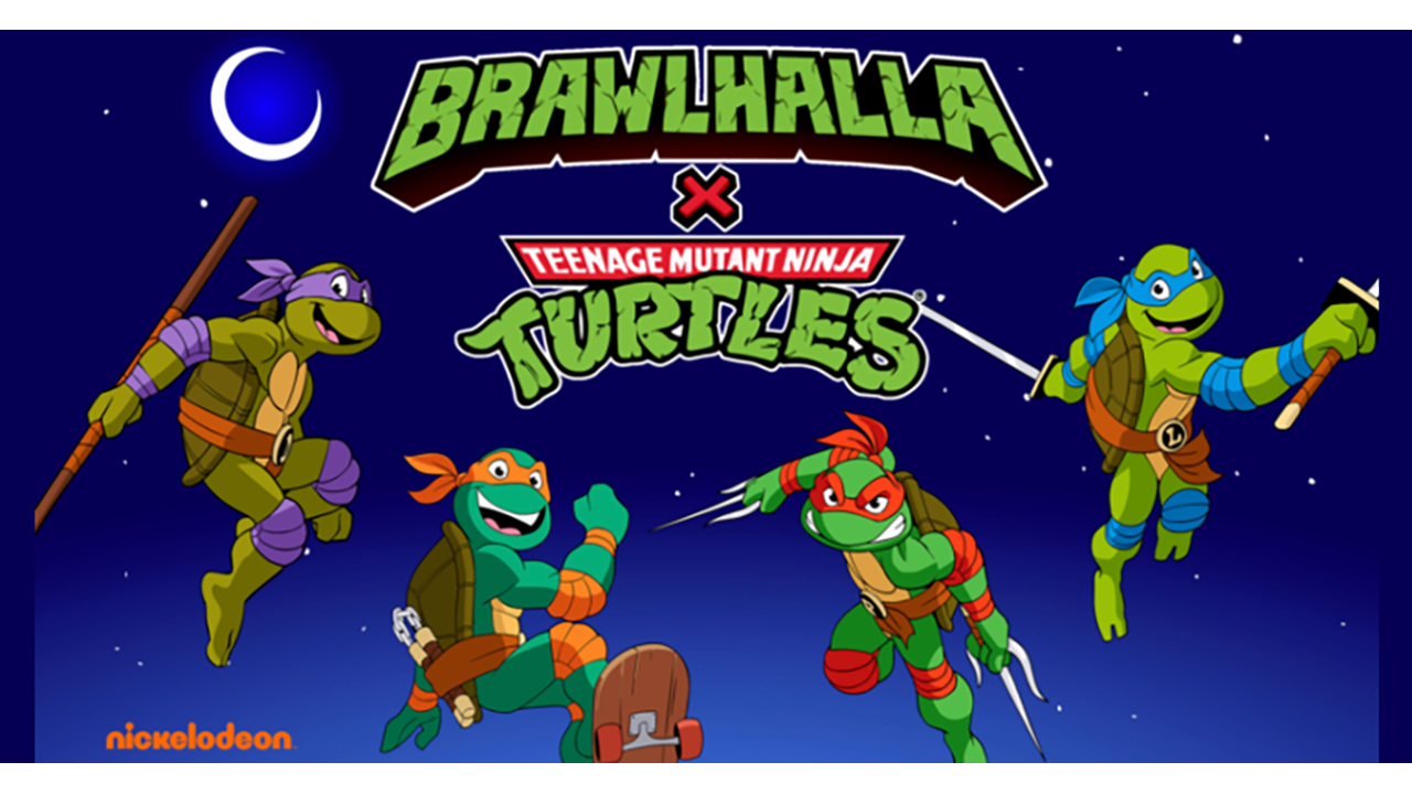 Nickelodeon's Teenage Mutant Ninja Turtles x Brawlhalla, image size:1280x720
